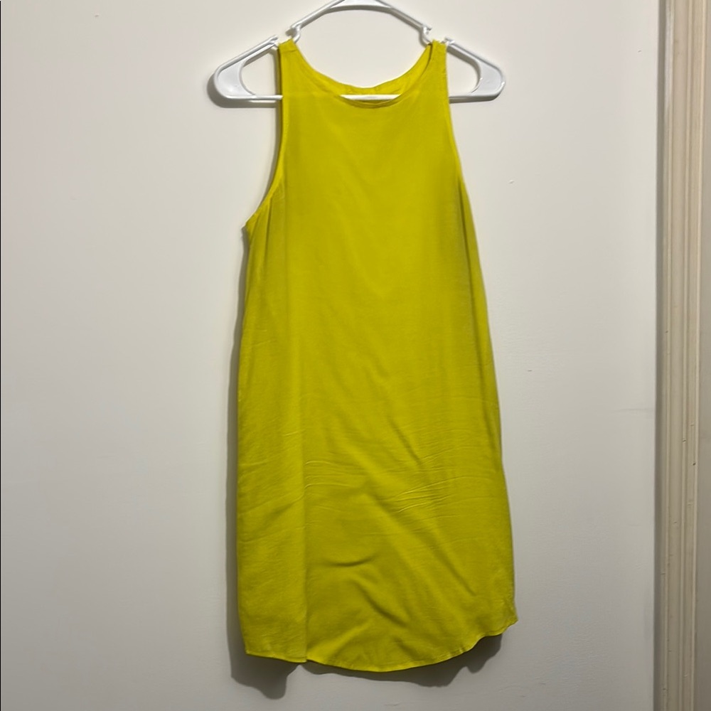 Yellow Sleeveless Dress